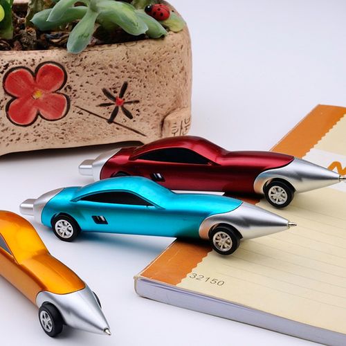 厂家批发零售 汽车总动员玩具笔 小学生学习文具笔 创意汽车笔